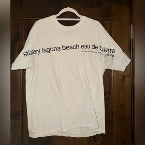 Stussy x Comme des Garçons Laguna Beach T-Shirt 'White'